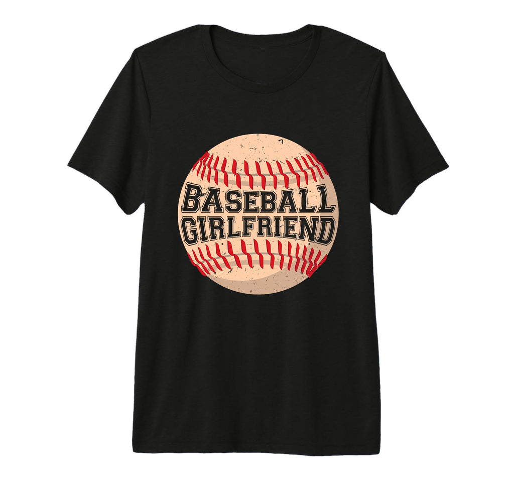 Baseball Girlfriend Tri Blend T-Shirt - Casual Everyday Wear Unisex - T-Shirt, Sweatshirt, Hoodie