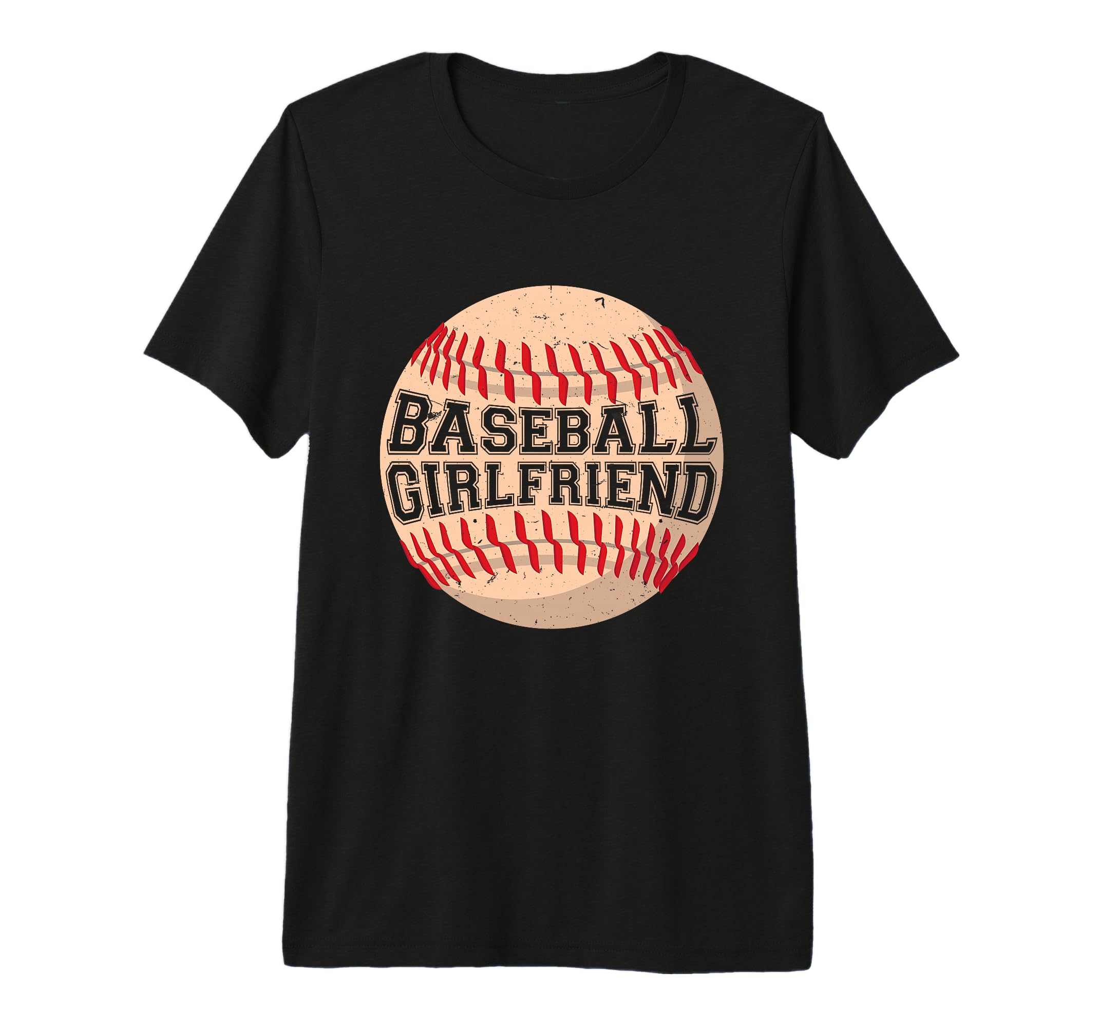 Baseball Girlfriend Tri Blend T-Shirt - Casual Everyday Wear Unisex - T-Shirt, Sweatshirt, Hoodie