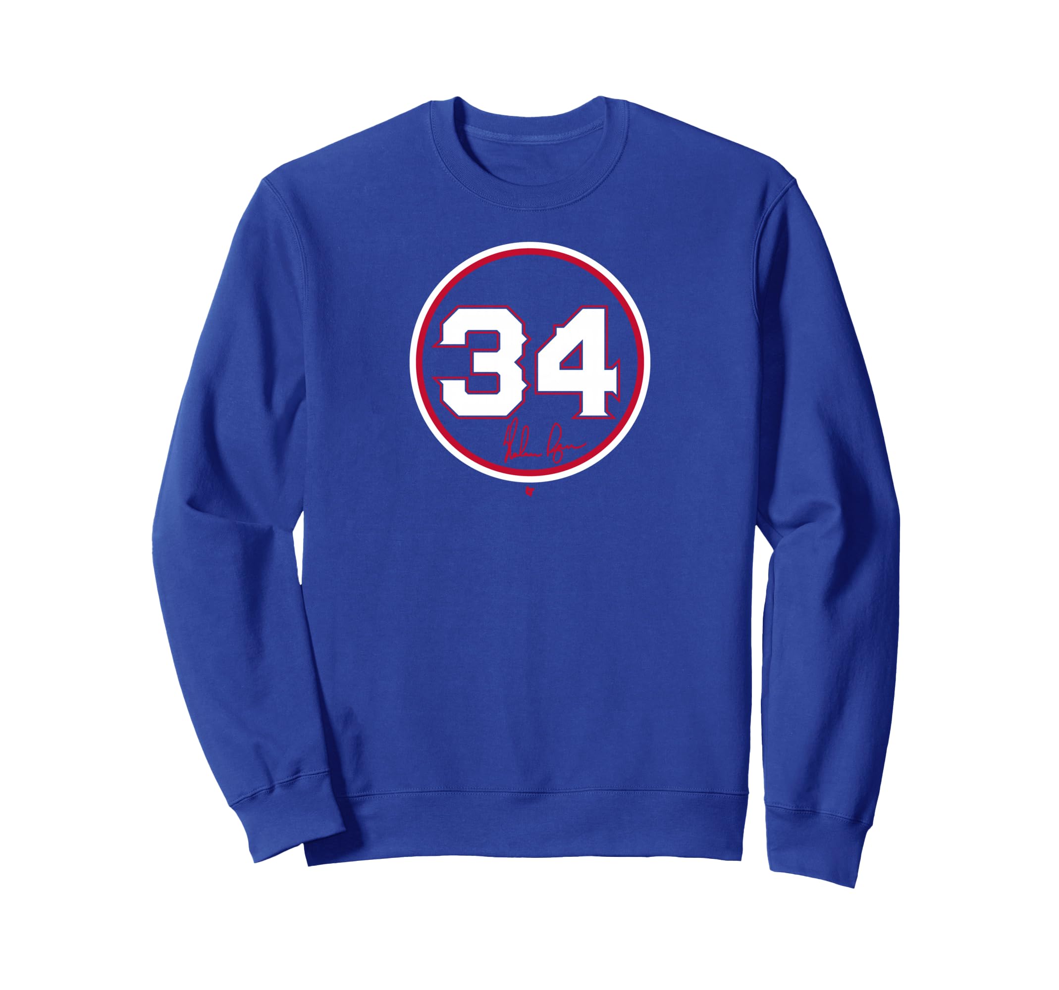 Nolan Ryan Number Circle Texas Sweatshirt - Trendy Graphic Men Women - T-Shirt, Sweatshirt, Hoodie