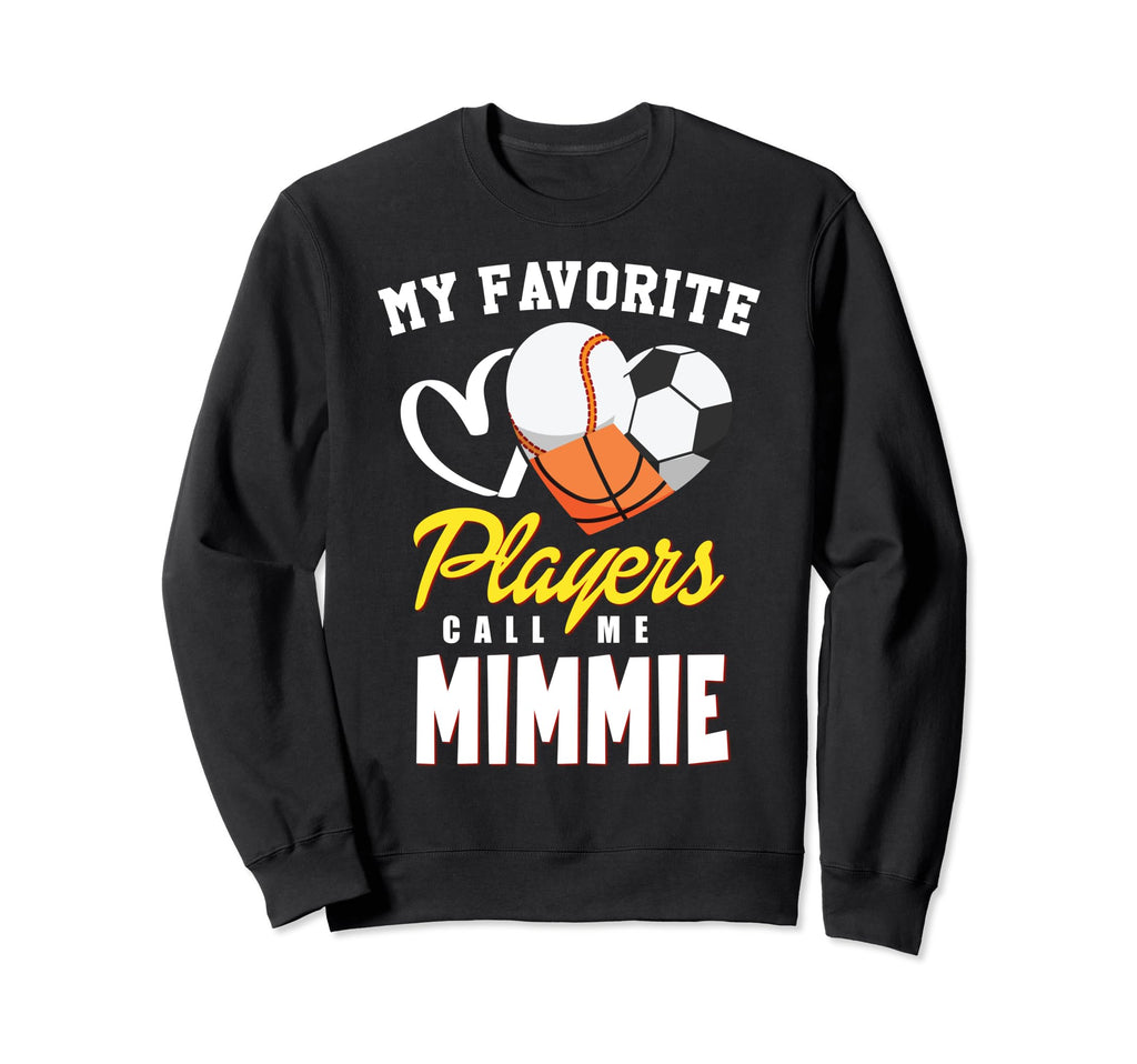 My Favorite Players Baseball Soccer Sweatshirt - Graphic Print for Adults - T-Shirt, Sweatshirt, Hoodie