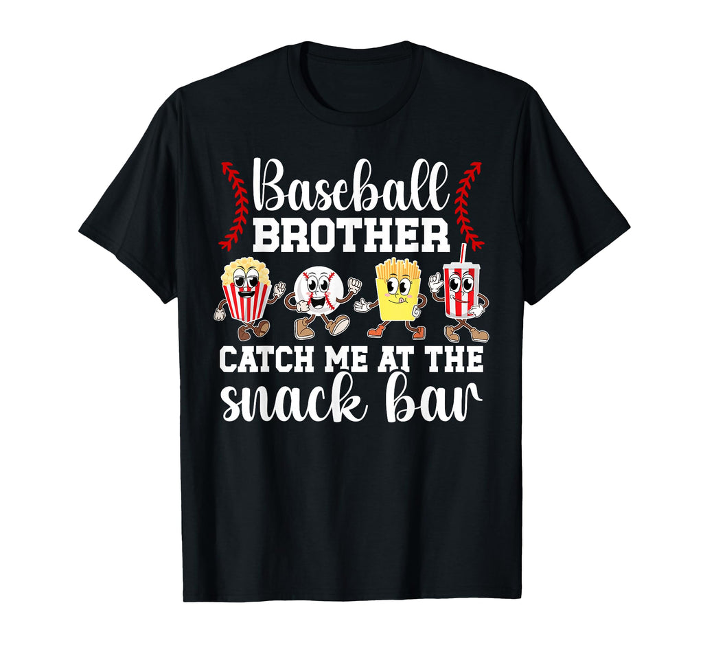 Baseball Brother Snack Bar Brother T-Shirt - Graphic Print for Adults - T-Shirt, Sweatshirt, Hoodie