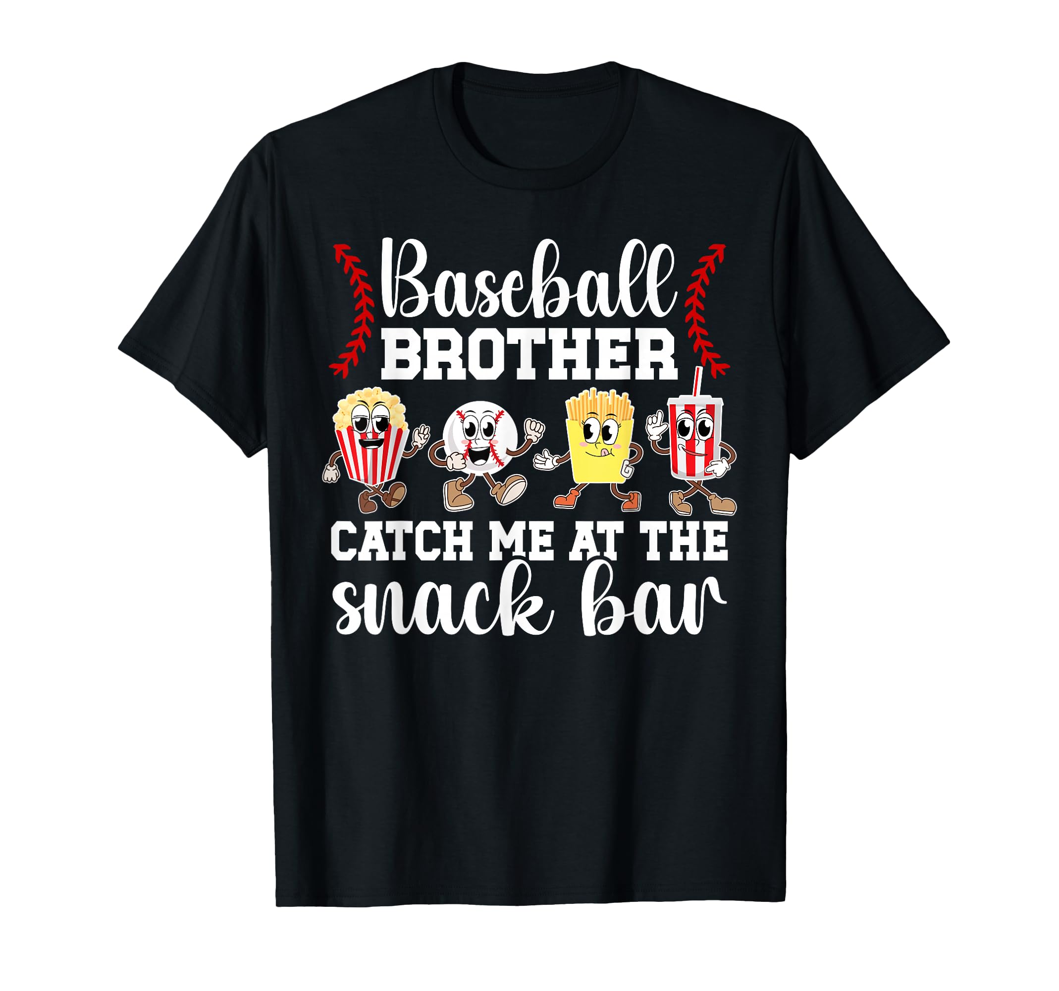 Baseball Brother Snack Bar Brother T-Shirt - Graphic Print for Adults - T-Shirt, Sweatshirt, Hoodie