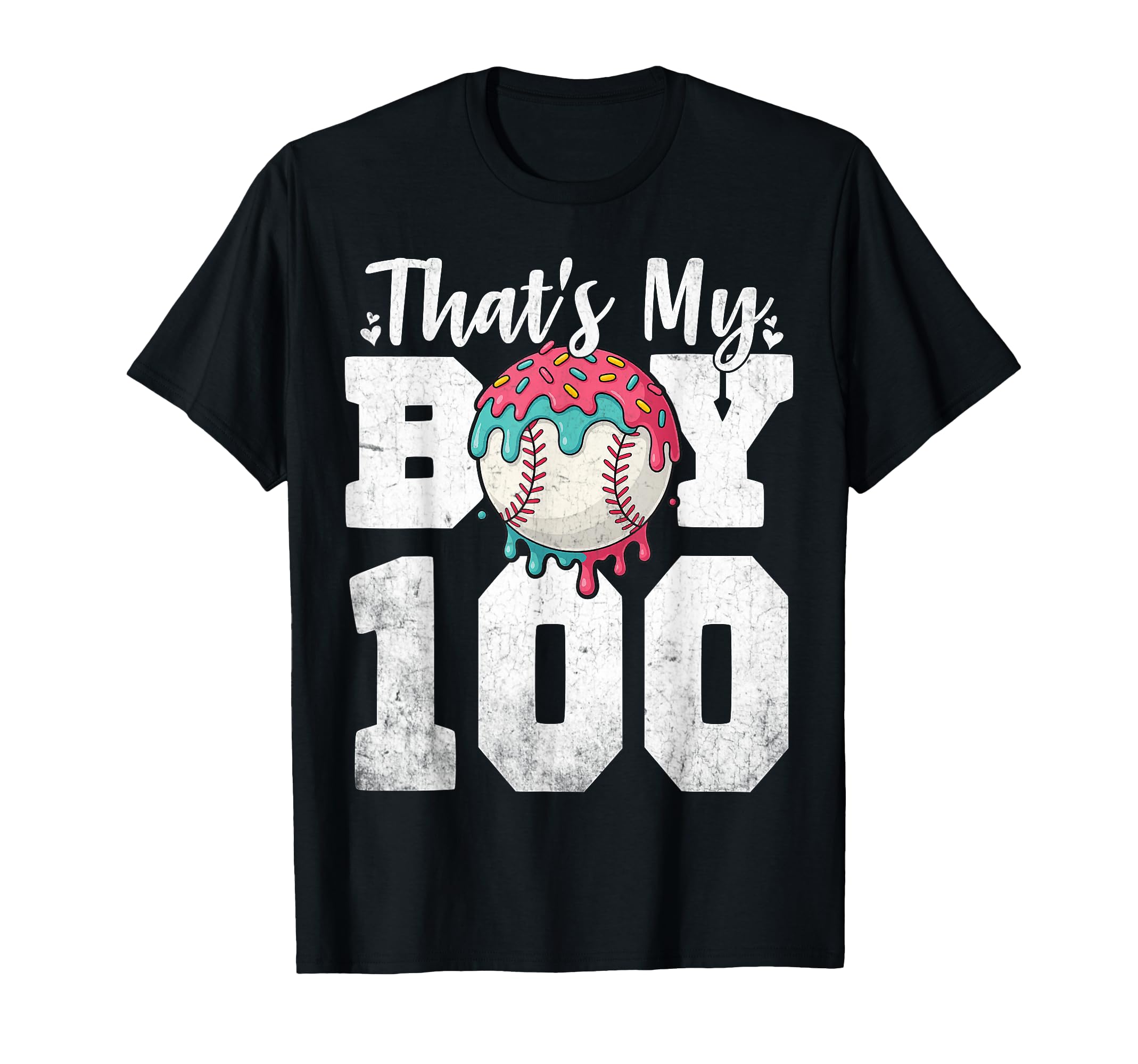 Thats My Baseball 100 Number Mom T-Shirt - Fun Novelty Design Men Women - T-Shirt, Sweatshirt, Hoodie