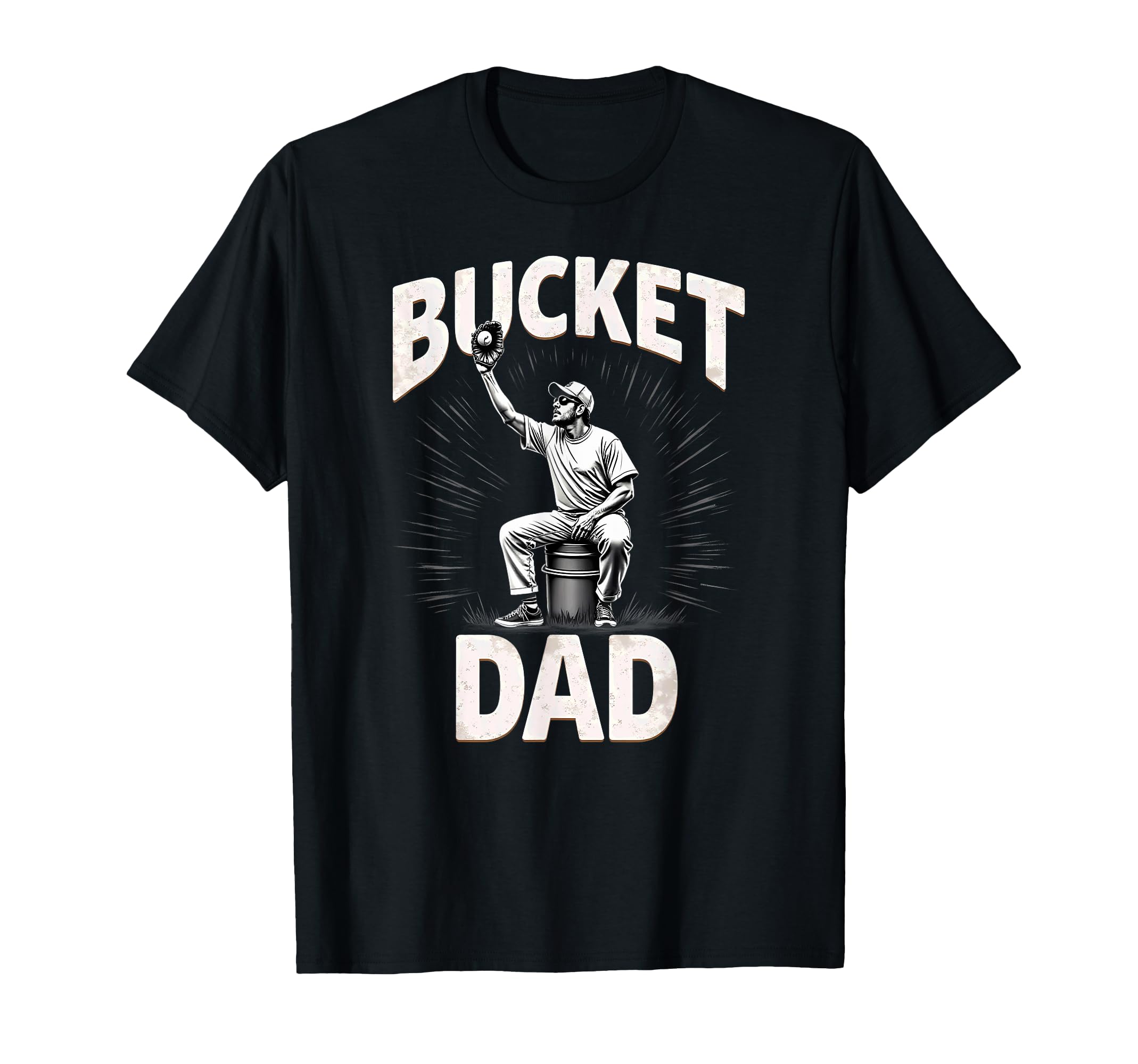 Softball Daddy Fathers Day From Son T-Shirt - Graphic Print Unisex - T-Shirt, Sweatshirt, Hoodie