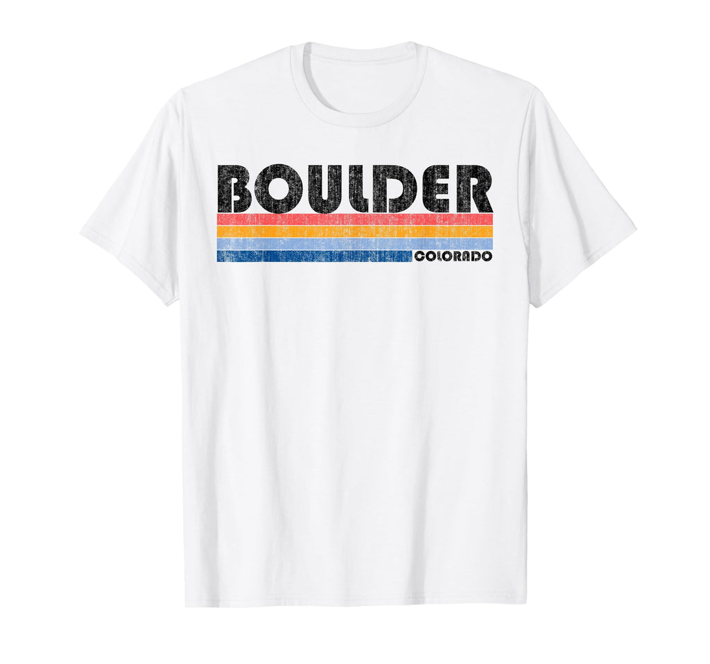 1980S Boulder Co T-Shirt - Casual Everyday Wear for Adults - T-Shirt, Sweatshirt, Hoodie