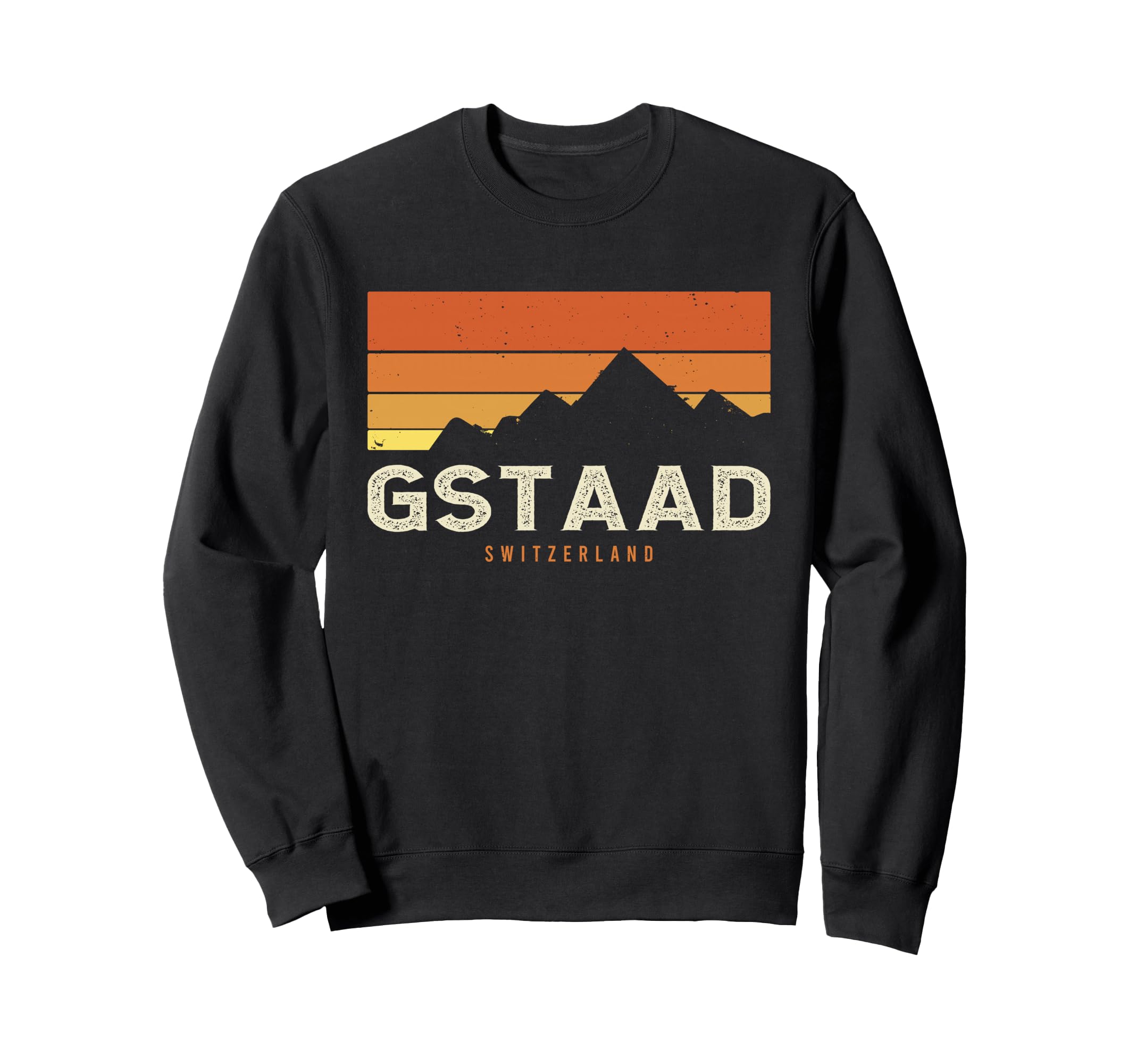 Gstaad Switzerland Mountains Hiking Sweatshirt - Streetwear Style Unisex - T-Shirt, Sweatshirt, Hoodie