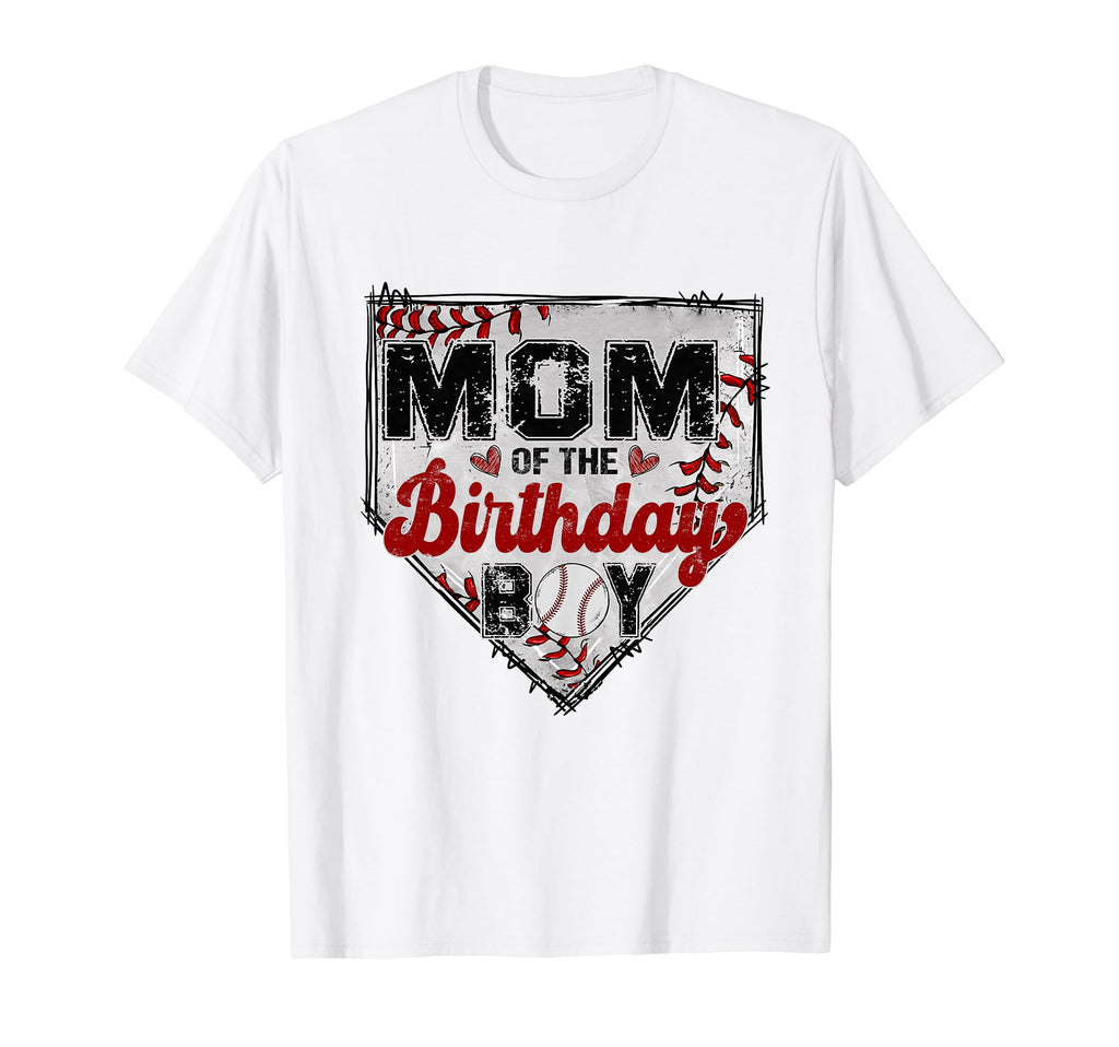 Mom Birthday Baseball Lover Family T-Shirt - Minimalist Print Men Women - T-Shirt, Sweatshirt, Hoodie