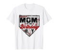 Mom Birthday Baseball Lover Family T-Shirt - Minimalist Print Men Women - T-Shirt, Sweatshirt, Hoodie