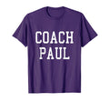 Coach Paul Custom Football Soccer T-Shirt - Graphic Print Men Women - T-Shirt, Sweatshirt, Hoodie