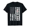 Mens Proud Dad American Flag Funny T-Shirt - Custom Art Print for Adults - T-Shirt, Sweatshirt, Hoodie