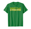 Seattle Washington Weathered Stripe T-Shirt - Streetwear Style Unisex - T-Shirt, Sweatshirt, Hoodie