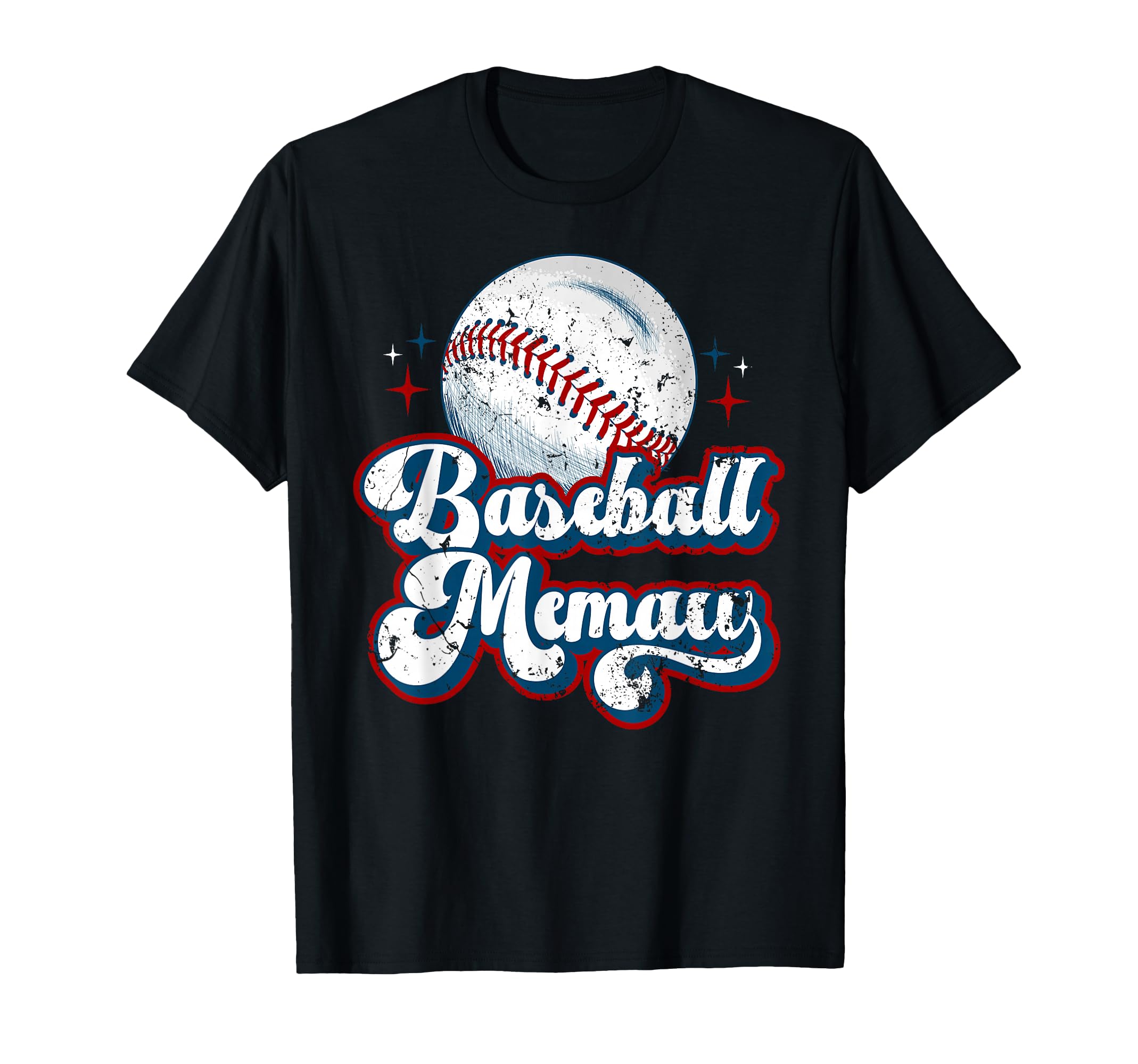 Baseball Memaw Baseball Player Memaw T-Shirt - Trendy Graphic Unisex - T-Shirt, Sweatshirt, Hoodie