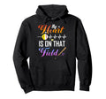 My Heart Is That Field Funny Baseball Hoodie - Novelty Apparel Men Women - T-Shirt, Sweatshirt, Hoodie