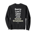 Conor Grammes Prospect Baseball Sweatshirt - Fun Novelty Design Men Women - T-Shirt, Sweatshirt, Hoodie