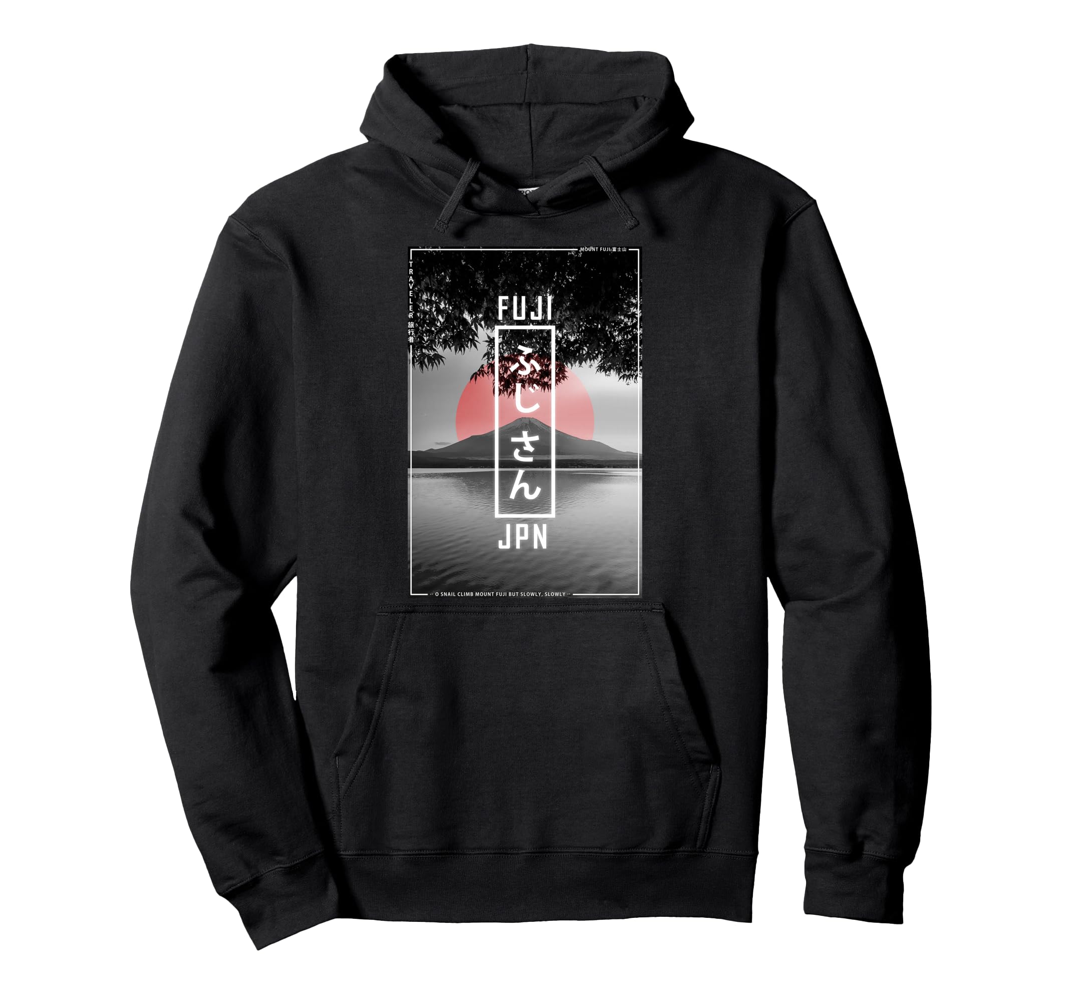 Mount Fuji Japan Lover Japanese 90S Hoodie - Streetwear Style Men Women - T-Shirt, Sweatshirt, Hoodie