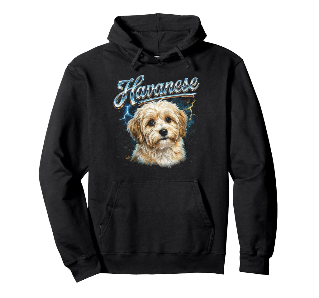 Havanese 90S Dog Lover 80S Havanese Hoodie - Novelty Apparel Men Women - T-Shirt, Sweatshirt, Hoodie