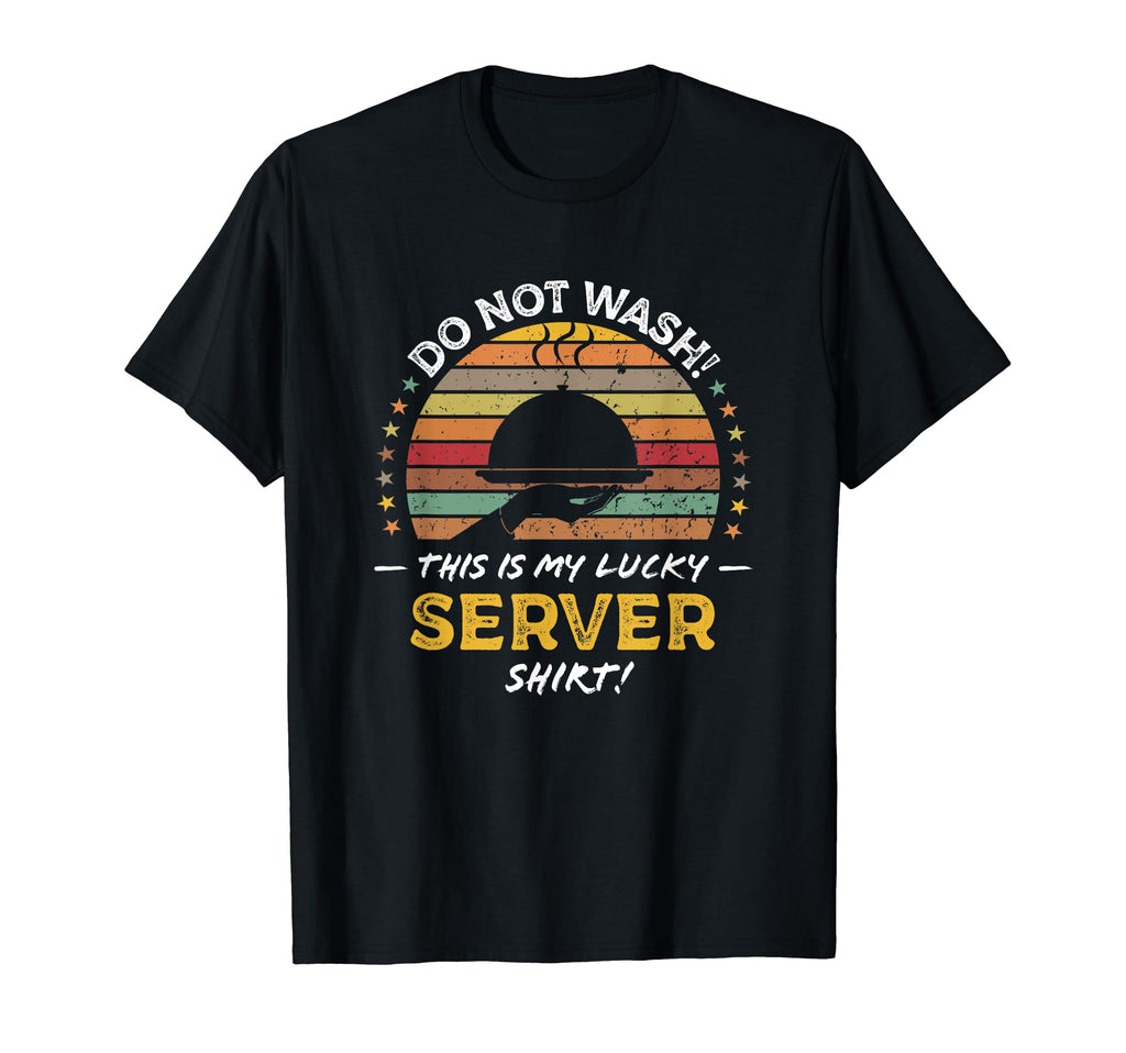 Food Server Funny Restaurant Caterer T-Shirt - Custom Art Print Men Women - T-Shirt, Sweatshirt, Hoodie