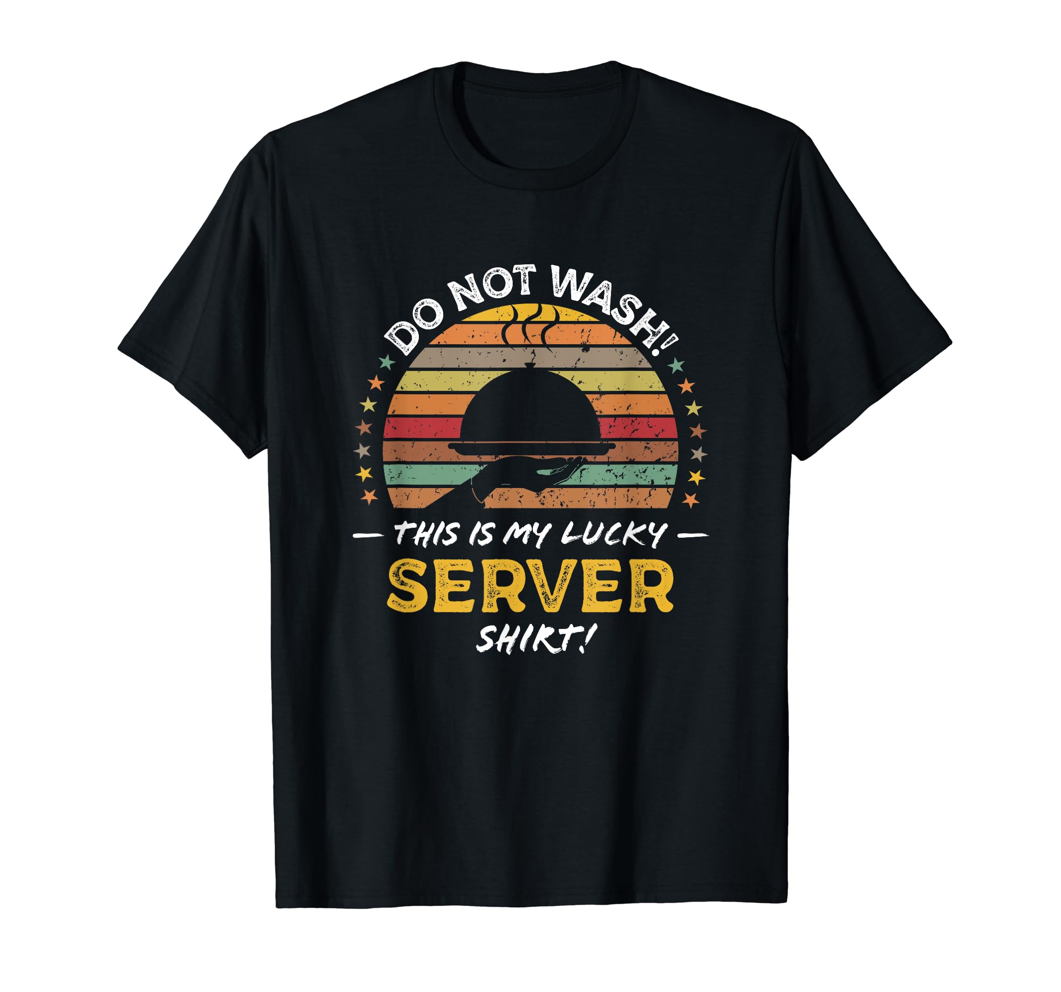 Food Server Funny Restaurant Caterer T-Shirt - Custom Art Print Men Women - T-Shirt, Sweatshirt, Hoodie