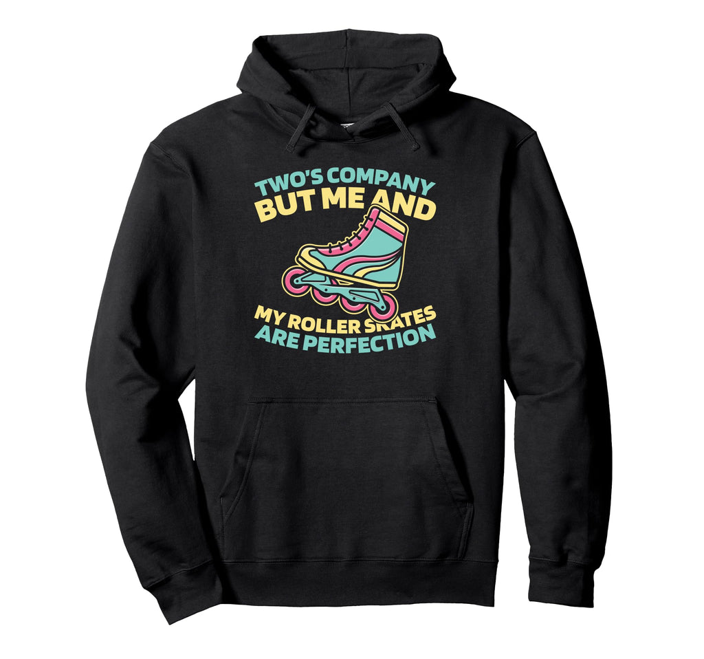 Skater Skates Roller Skating Hoodie - Graphic Print Men Women - T-Shirt, Sweatshirt, Hoodie