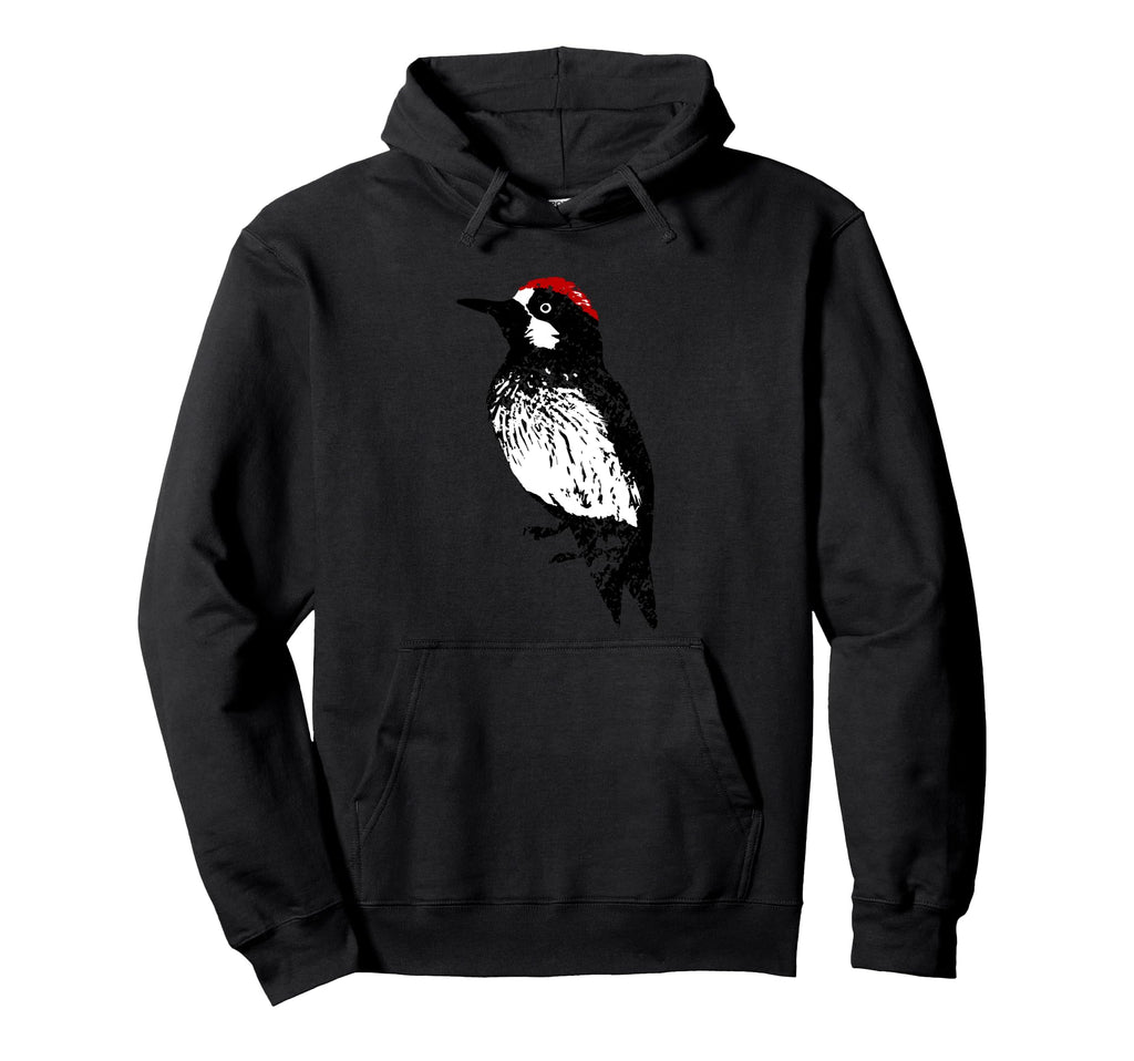 Acorn Woodpecker Bird Lover Hoodie - Streetwear Style for Adults - T-Shirt, Sweatshirt, Hoodie