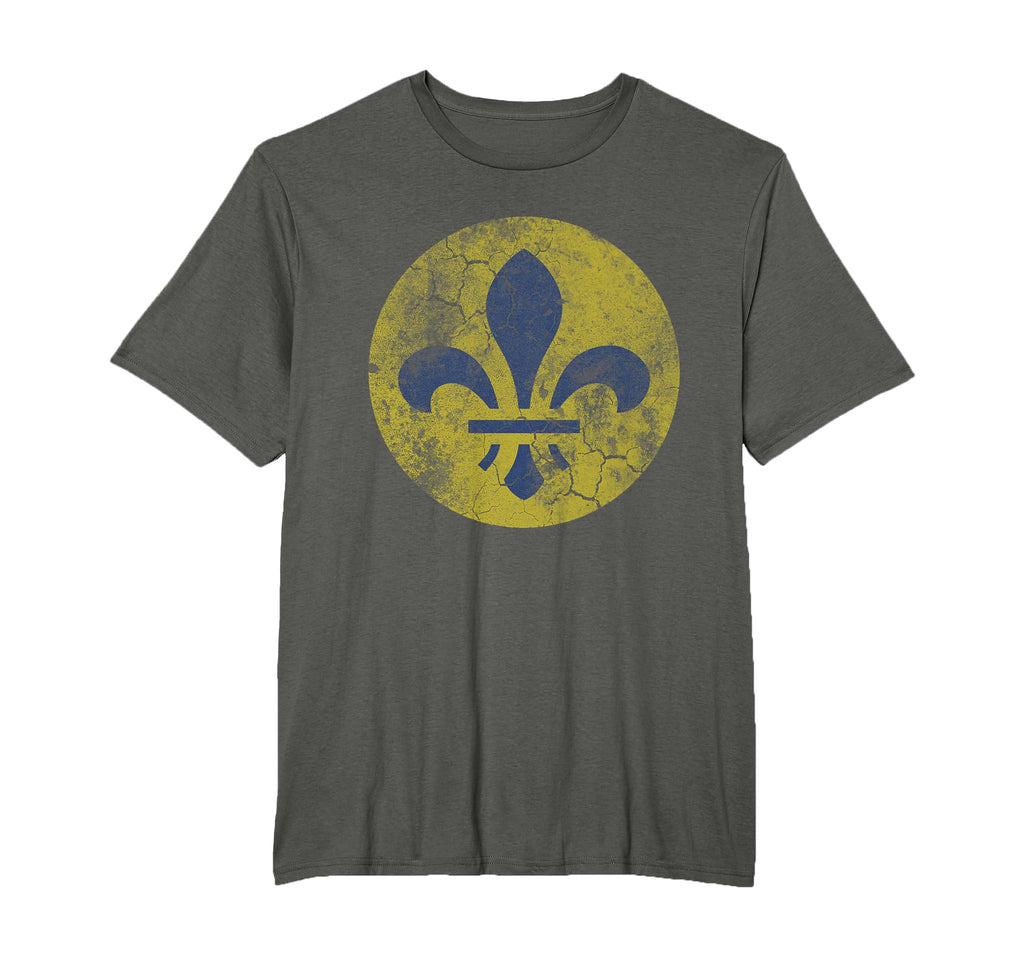 St Louis Flag Missouri Distressed T-Shirt - Custom Art Print Men Women - T-Shirt, Sweatshirt, Hoodie