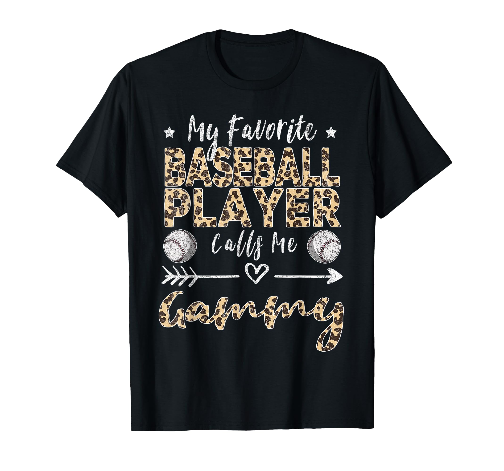 My Favorite Baseball Player Calls Me Gammy T-Shirt - Trendy Graphic Unisex - T-Shirt, Sweatshirt, Hoodie