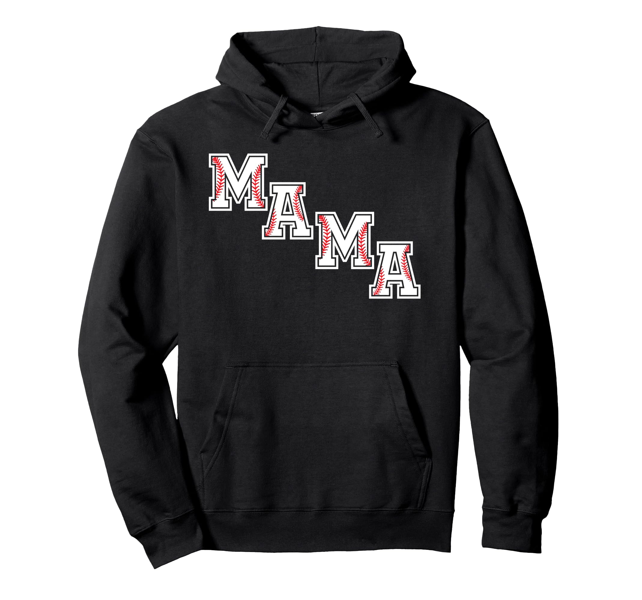 Baseball Mama Mothers Day Baseball Player Hoodie - Novelty Apparel Unisex - T-Shirt, Sweatshirt, Hoodie