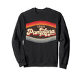 Pamplona Spain 70S 80S Distressed Sweatshirt - Trendy Graphic for Adults - T-Shirt, Sweatshirt, Hoodie