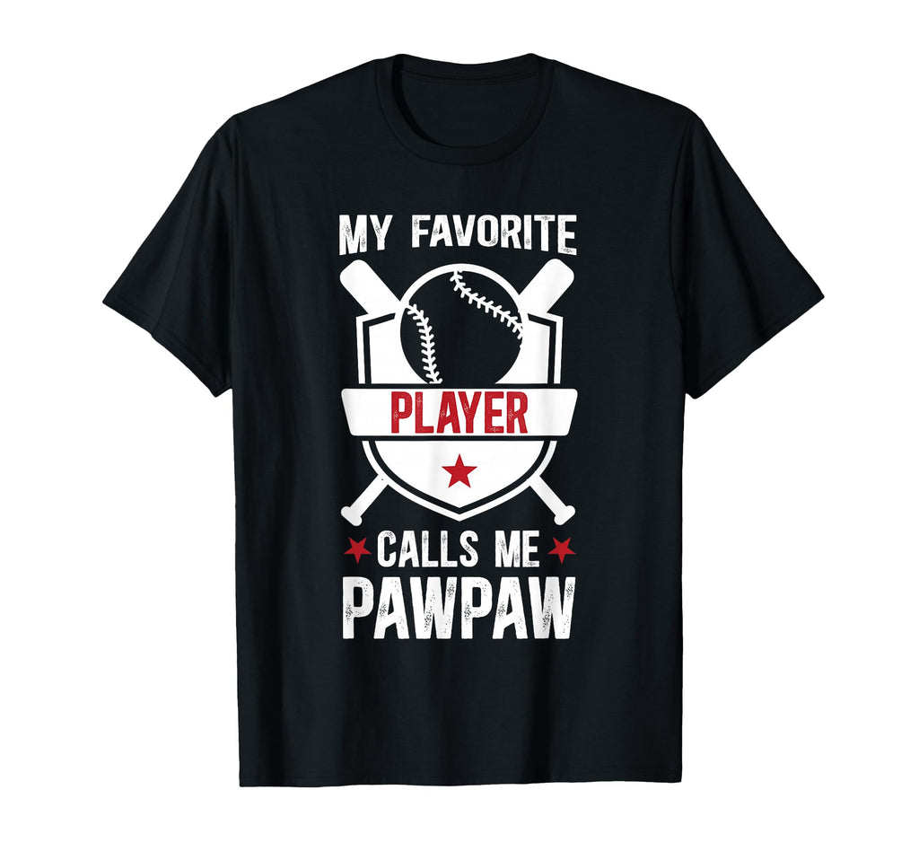 My Favorite Baseball Player Pawpaw T-Shirt - Minimalist Print Unisex - T-Shirt, Sweatshirt, Hoodie