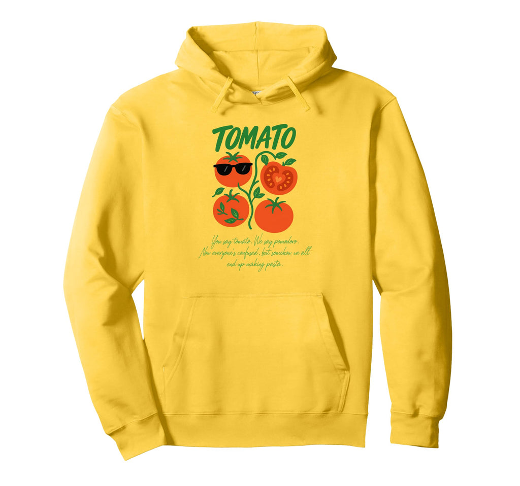 Tomato Summer Y2K Aesthetic Fruit Hoodie - Casual Everyday Wear Men Women - T-Shirt, Sweatshirt, Hoodie