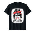 Bomma Bleached Messy Bun Baseball T-Shirt - Minimalist Print Men Women - T-Shirt, Sweatshirt, Hoodie