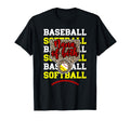 Nana Both Proud Softball Baseball T-Shirt - Minimalist Print Men Women - T-Shirt, Sweatshirt, Hoodie