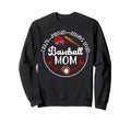 Crazy Proud Baseball Mom Baseball Sweatshirt - Minimalist Print Men Women - T-Shirt, Sweatshirt, Hoodie
