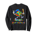 Autism Mom Neurodiversity Baseball Sweatshirt - Unique Graphic for Adults - T-Shirt, Sweatshirt, Hoodie
