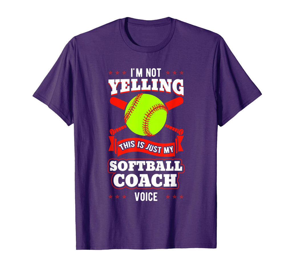 Softball Coach Pitcher Trainer Bat T-Shirt - Fun Novelty Design Men Women - T-Shirt, Sweatshirt, Hoodie
