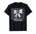 Baseball Mama Bow Baseball Mom T-Shirt - Streetwear Style for Adults - T-Shirt, Sweatshirt, Hoodie