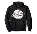 Grandpa Baseball Player Grandfather Hoodie - Aesthetic Graphic for Adults - T-Shirt, Sweatshirt, Hoodie