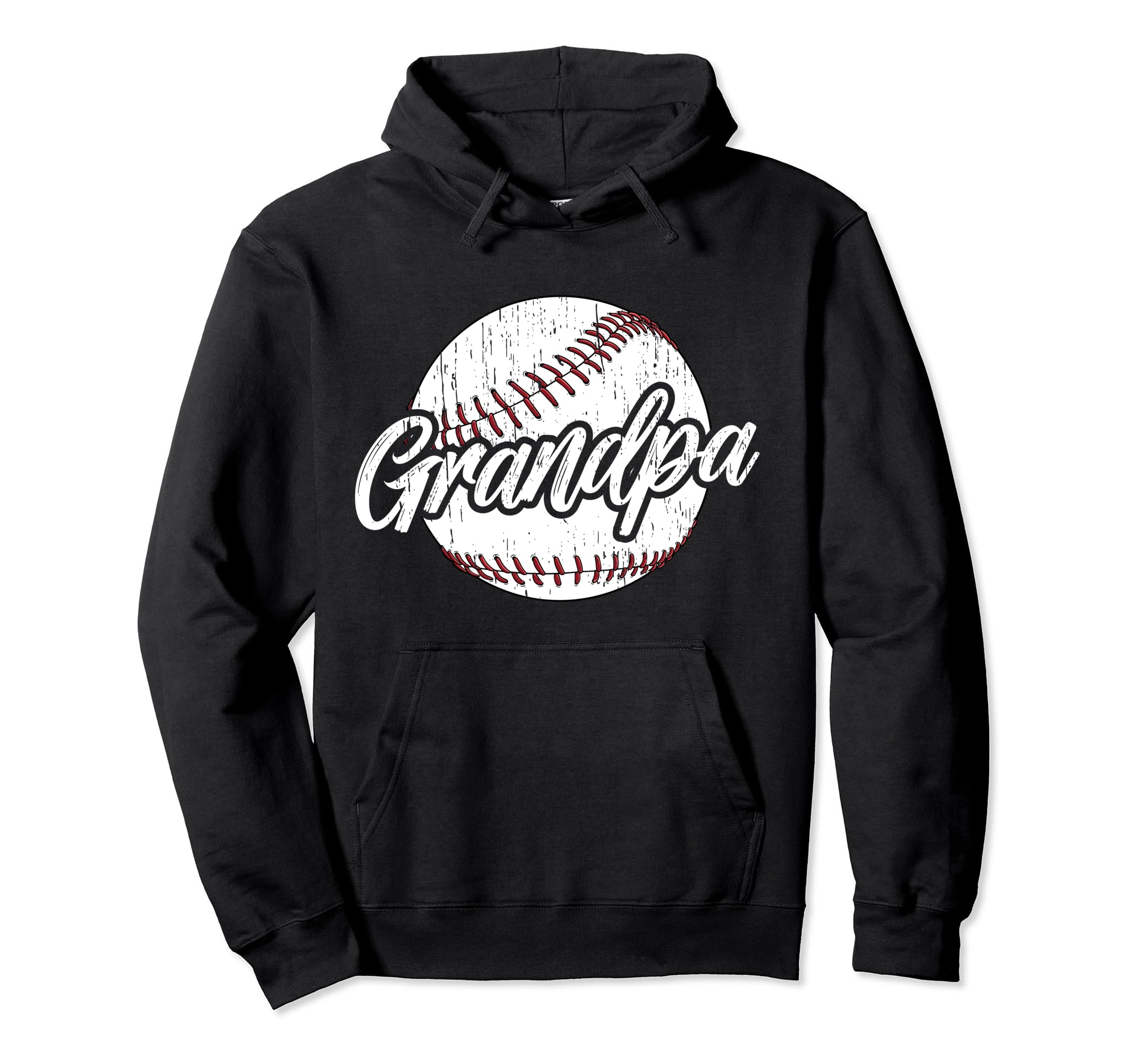 Grandpa Baseball Player Grandfather Hoodie - Aesthetic Graphic for Adults - T-Shirt, Sweatshirt, Hoodie