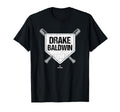Homeplate Gameday Drake Baldwin T-Shirt - Custom Art Print for Adults - T-Shirt, Sweatshirt, Hoodie