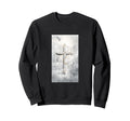 Gothic Cross Grunge Aesthetic Y2K Sweatshirt - Minimalist Print Men Women - T-Shirt, Sweatshirt, Hoodie