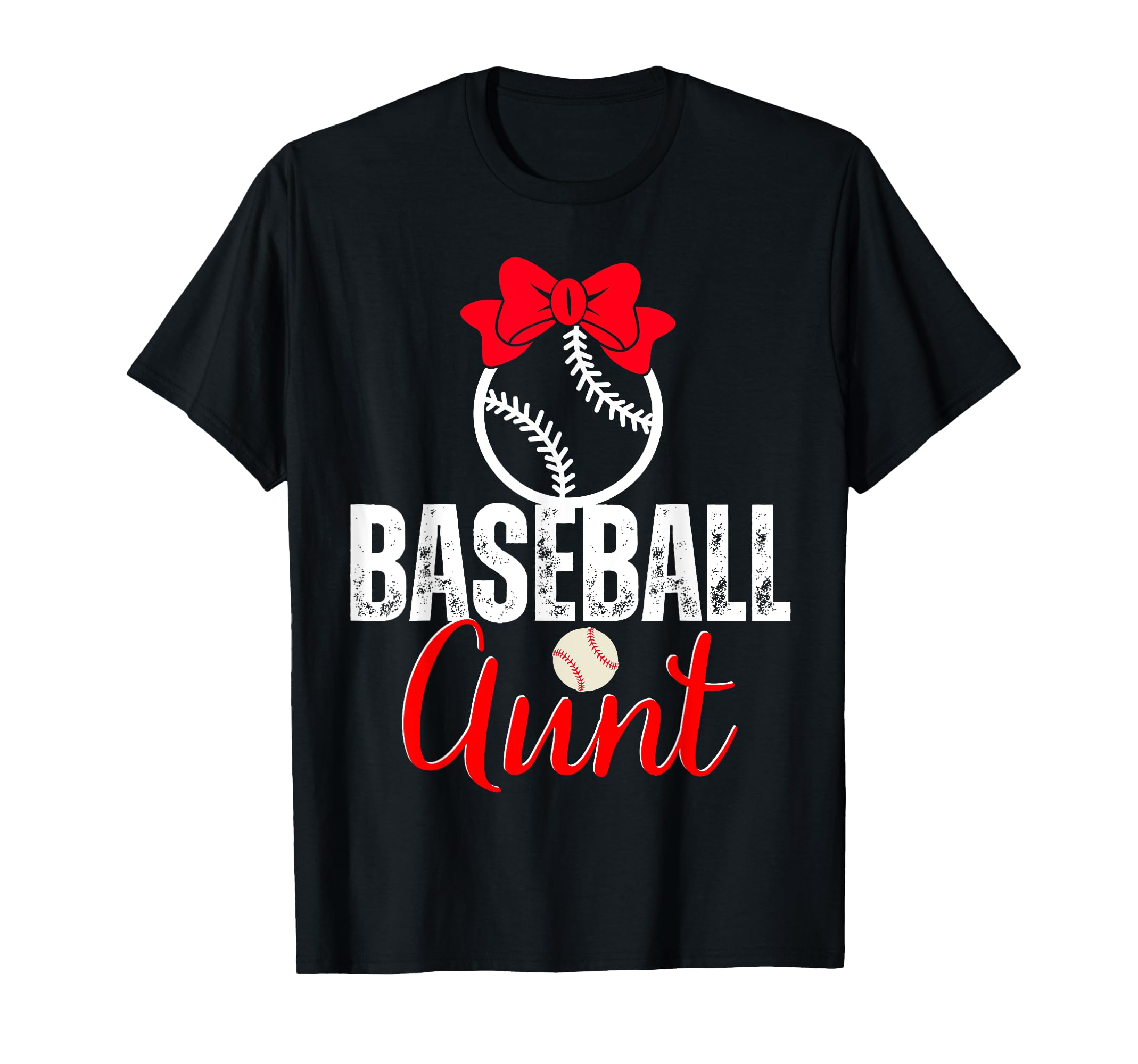 Baseball Aunt Family Matching Aunt T-Shirt - Graphic Print for Adults - T-Shirt, Sweatshirt, Hoodie