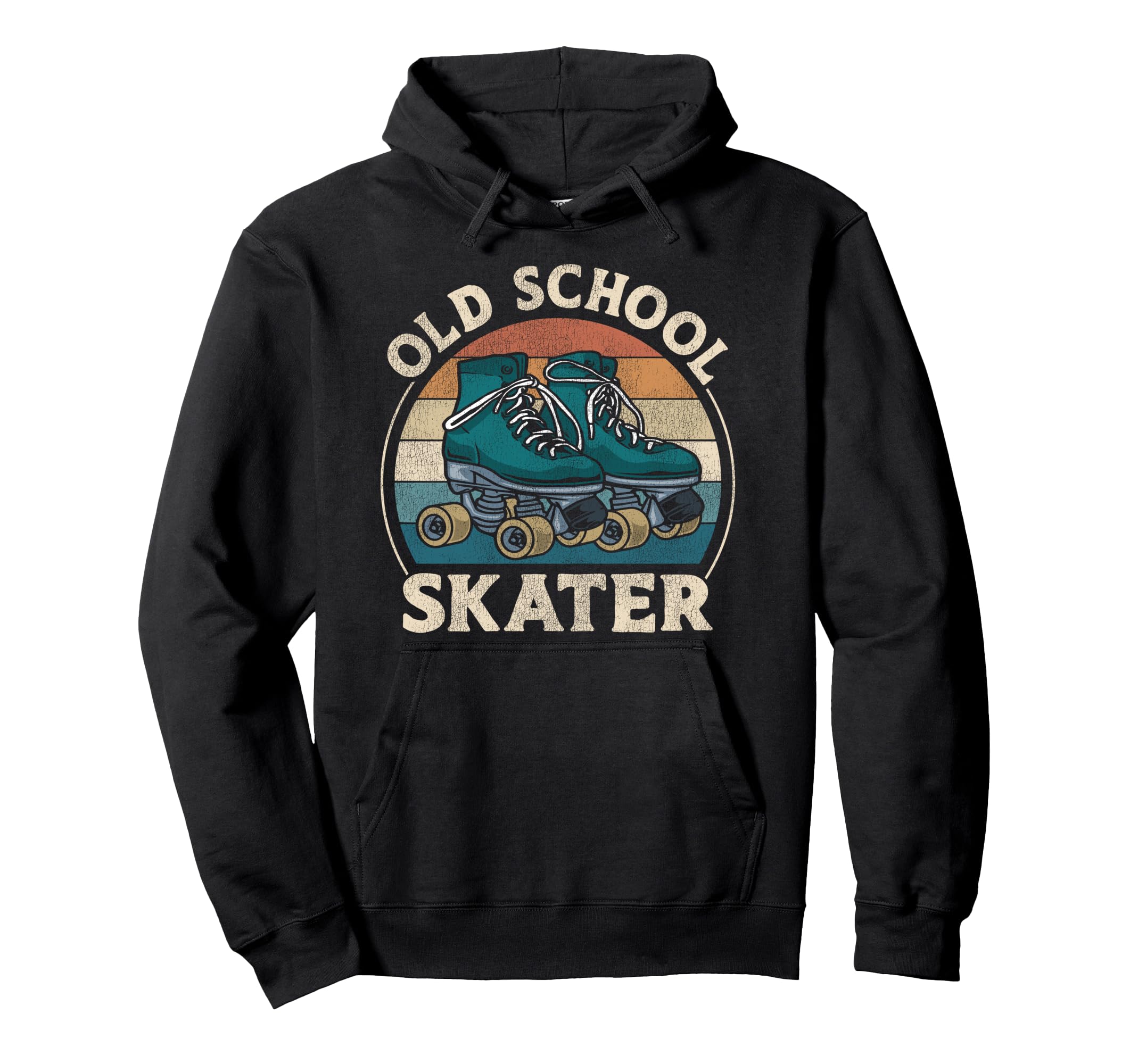 Roller Skating Skate 1970S Hoodie - Unique Graphic for Adults - T-Shirt, Sweatshirt, Hoodie