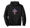 Gothic Cross Y2K Aesthetic Emo Goth Hoodie - Minimalist Print Unisex - T-Shirt, Sweatshirt, Hoodie