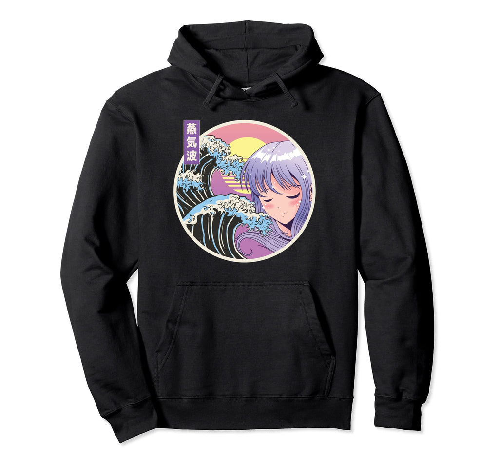 90S Japanese Aesthetic Kawaii Anime Hoodie - Graphic Print Men Women - T-Shirt, Sweatshirt, Hoodie