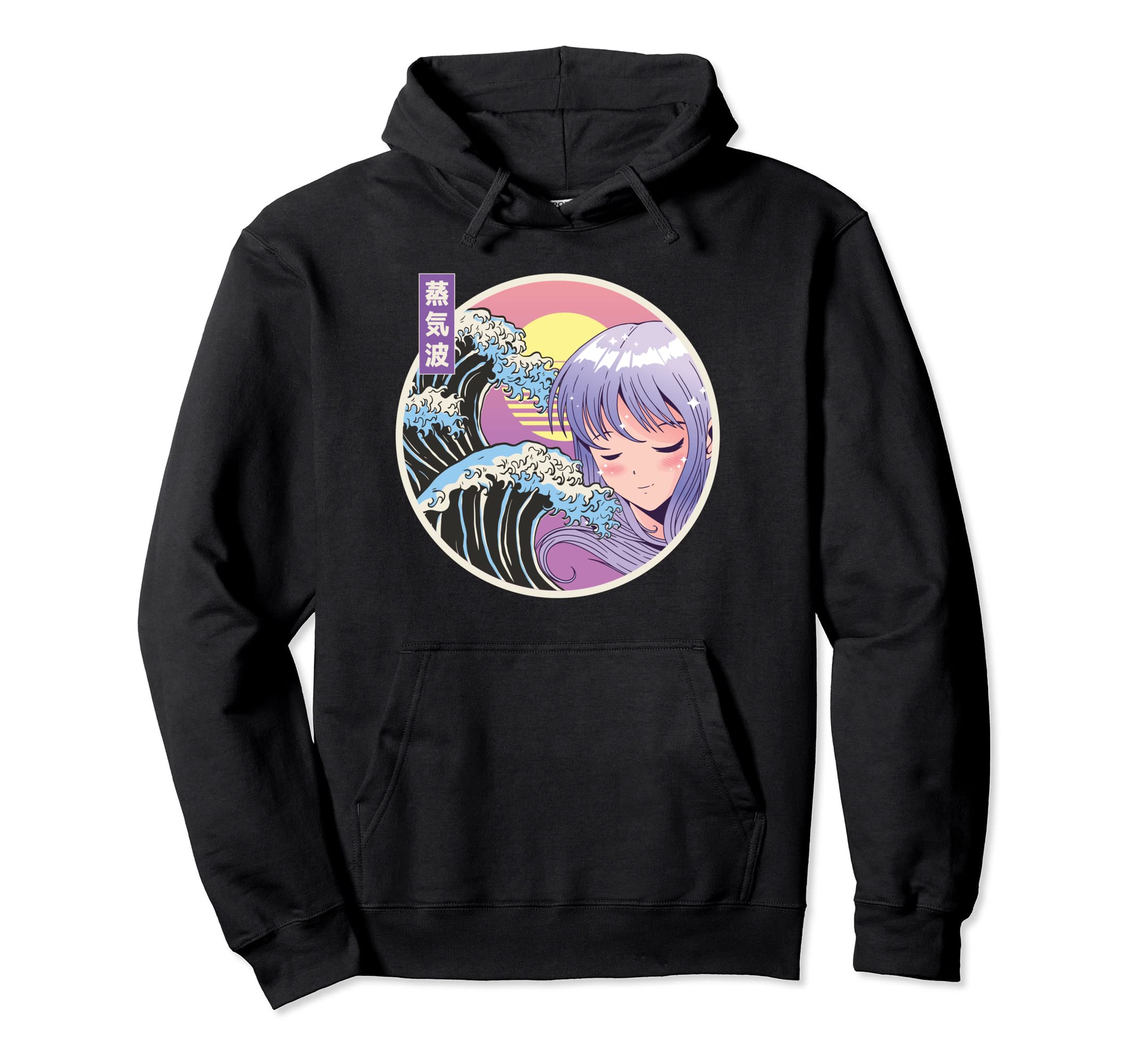 90S Japanese Aesthetic Kawaii Anime Hoodie - Graphic Print Men Women - T-Shirt, Sweatshirt, Hoodie
