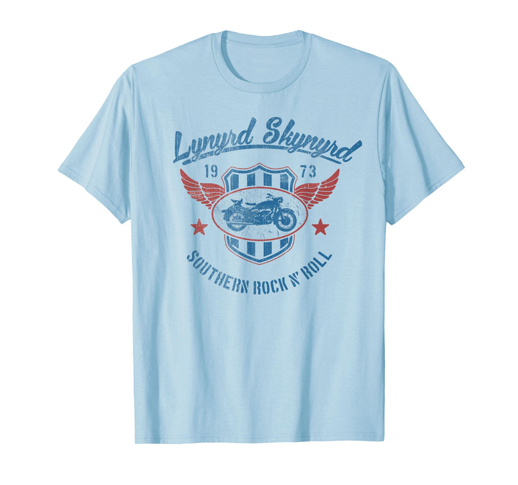 Lynyrd Skynyrd Motorcycle Crest T-Shirt - Aesthetic Graphic Men Women - T-Shirt, Sweatshirt, Hoodie
