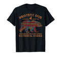 Protect Our Parks National Park Bear T-Shirt - Novelty Apparel for Adults - T-Shirt, Sweatshirt, Hoodie