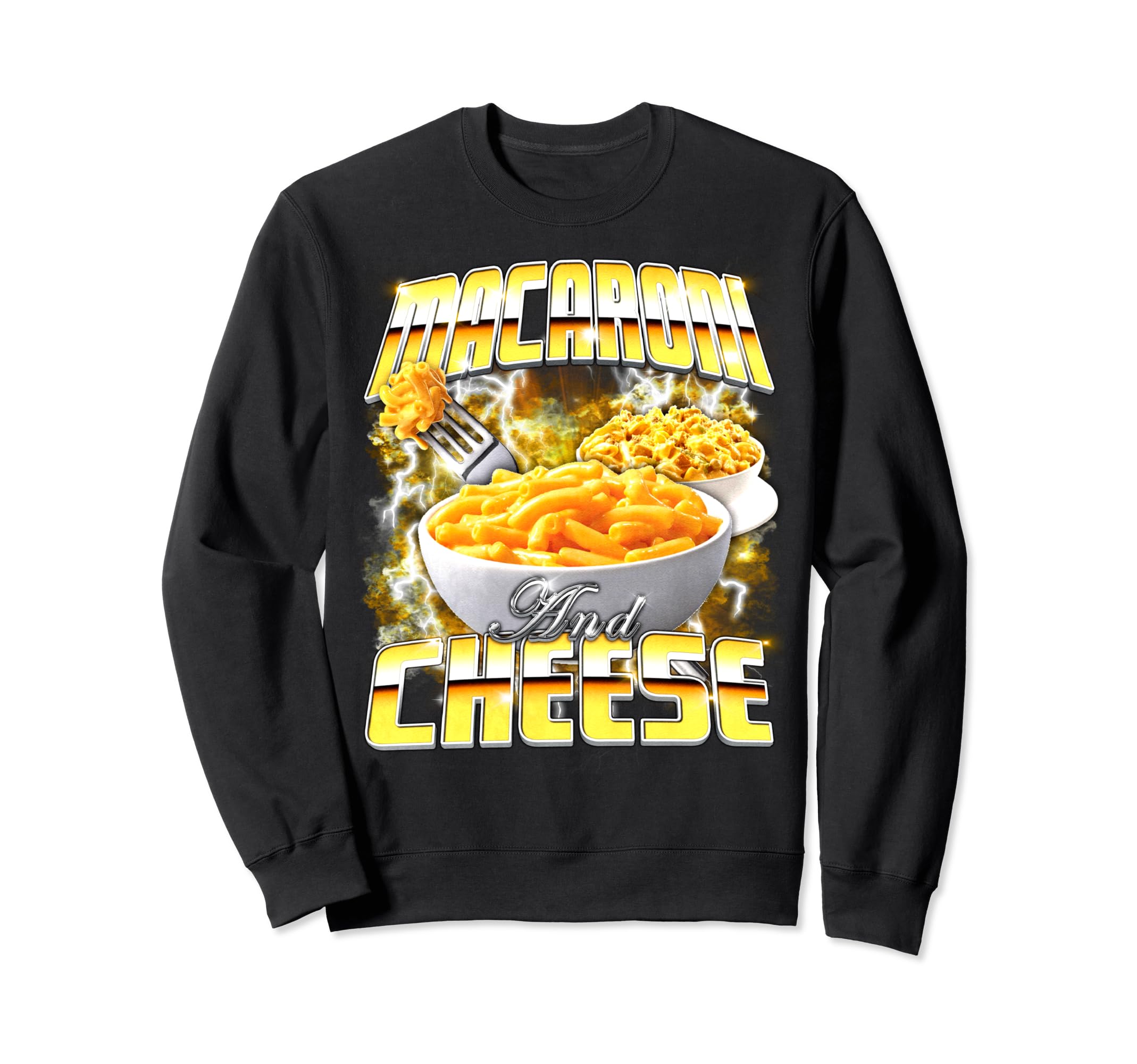 Macaroni And Cheese Meme Sweatshirt - Casual Everyday Wear for Adults - T-Shirt, Sweatshirt, Hoodie