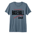 Baseball Dad Game Day Mascot Sports T-Shirt - Novelty Apparel for Adults - T-Shirt, Sweatshirt, Hoodie