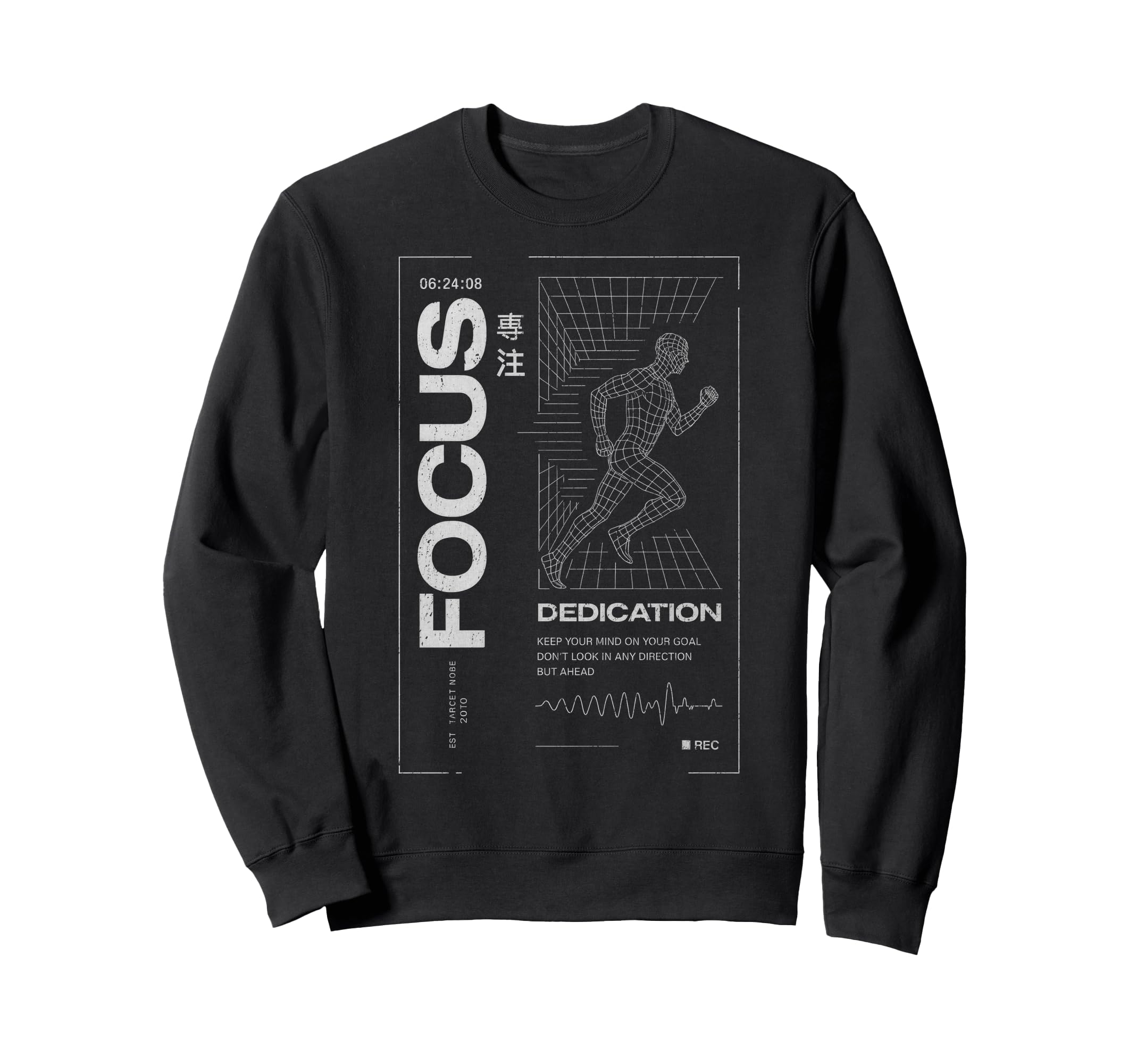 Y2K Fitness Gym Training Sweatshirt - Minimalist Print for Adults - T-Shirt, Sweatshirt, Hoodie